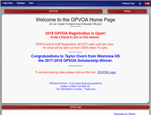 Tablet Screenshot of gpvoa.org